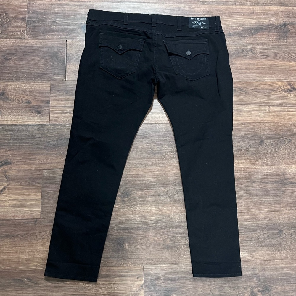 Men’s (Black) True Religion Rocco Skinny Jeans Excellent Condition size 44 X 32